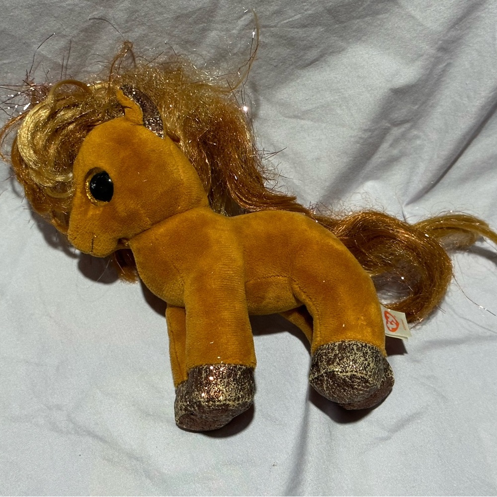 TY Horse Glitter Plush